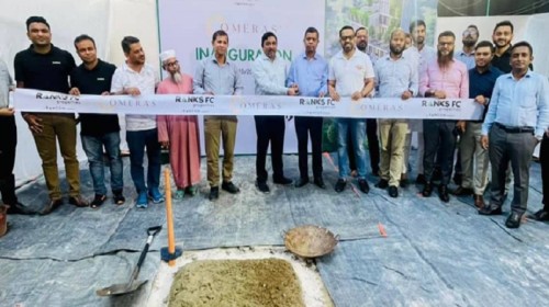 র‍্যাংকস এফসির প্লাটিনাম প্রকল্প 'ওমেরাস'র নির্মাণকাজ শুরু